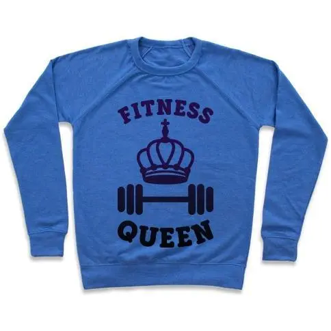 FITNESS QUEEN CREWNECK SWEATSHIRT