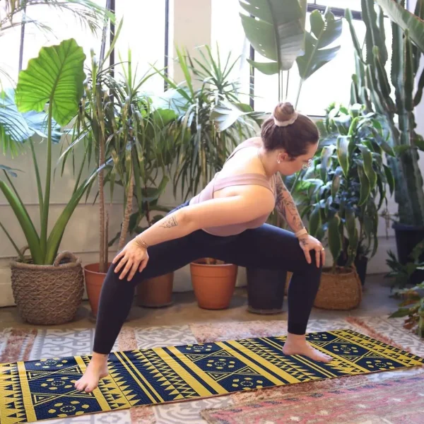 Maji Sports Eco-Friendly Printed PVC Yoga Mat - Non-Slip, Durable & Comfortable