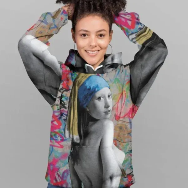 Griet Street Art UNISEX Sublimation Hoodie
