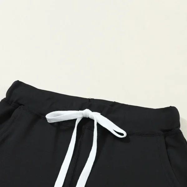 River Drawstring Waist Pocketed Leggings