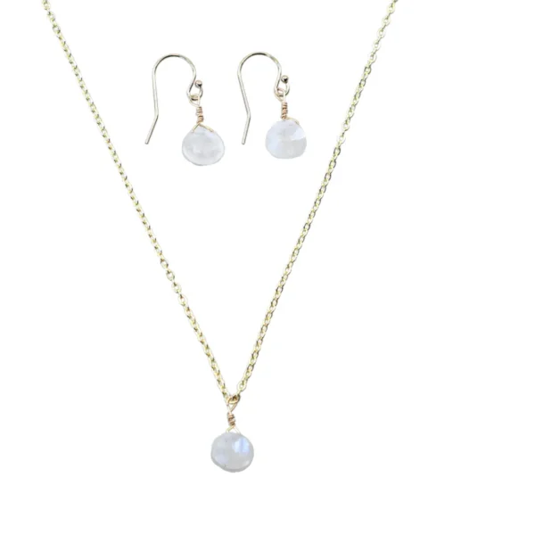 The Bailey Set in Moonstone