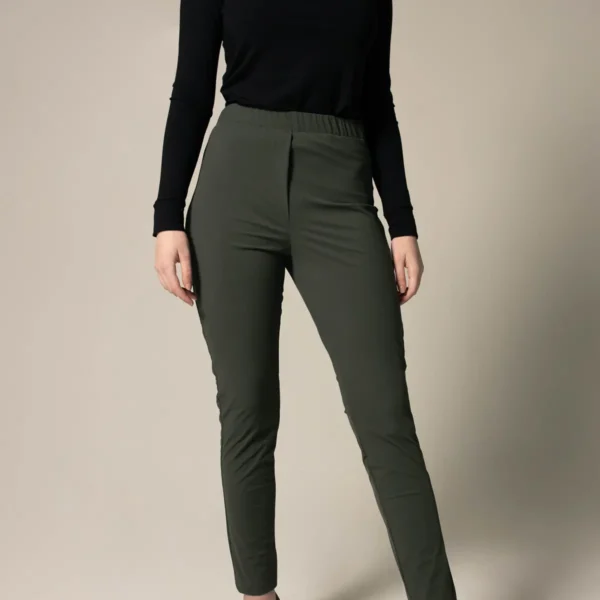 Olive Skinny Pants Women's Trousers