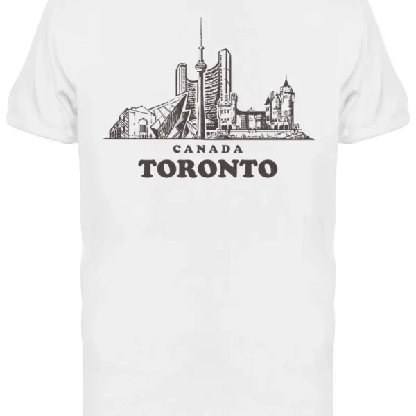 Canada, Toronto Cityscape Tee Men's -Image by Shutterstock